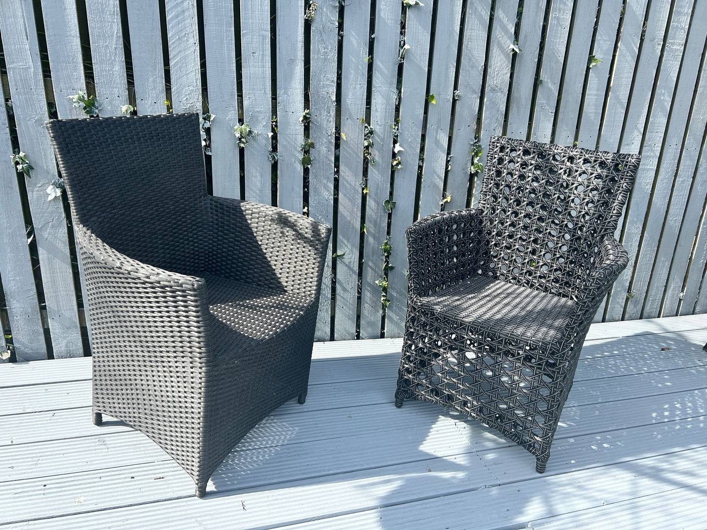 Handmade 5-Piece Rattan Garden Dining Set